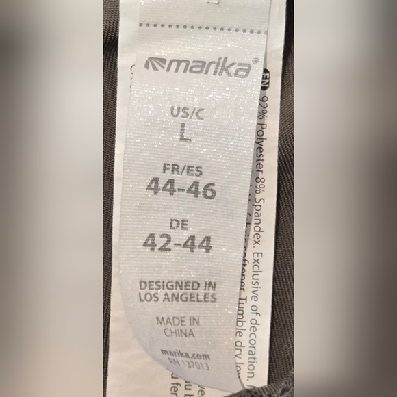 NWOT Marika Gray High-Waisted Leggings - Picture 8 of 8